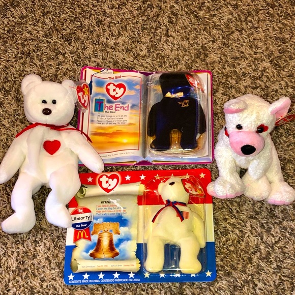 Beanie Baby 4 pack bundle - Picture 1 of 14